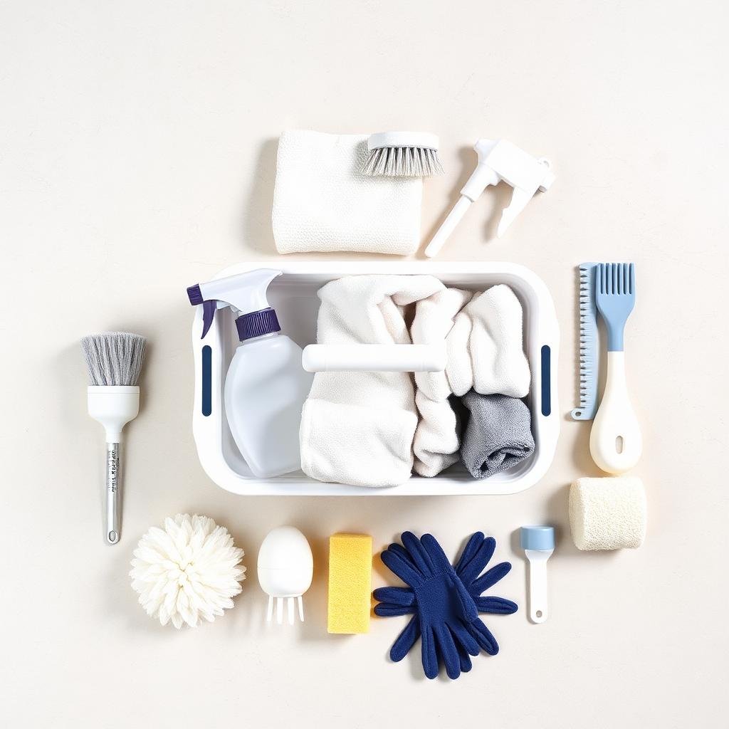 9-Piece Home Cleaning Caddy Set