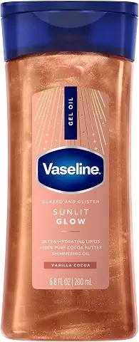 Vaseline Sunlit Glow Gel Body Oil, 6.8 fl oz